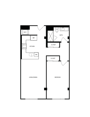 1G floor plan